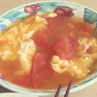 好喝到爆的西红柿鸡蛋汤