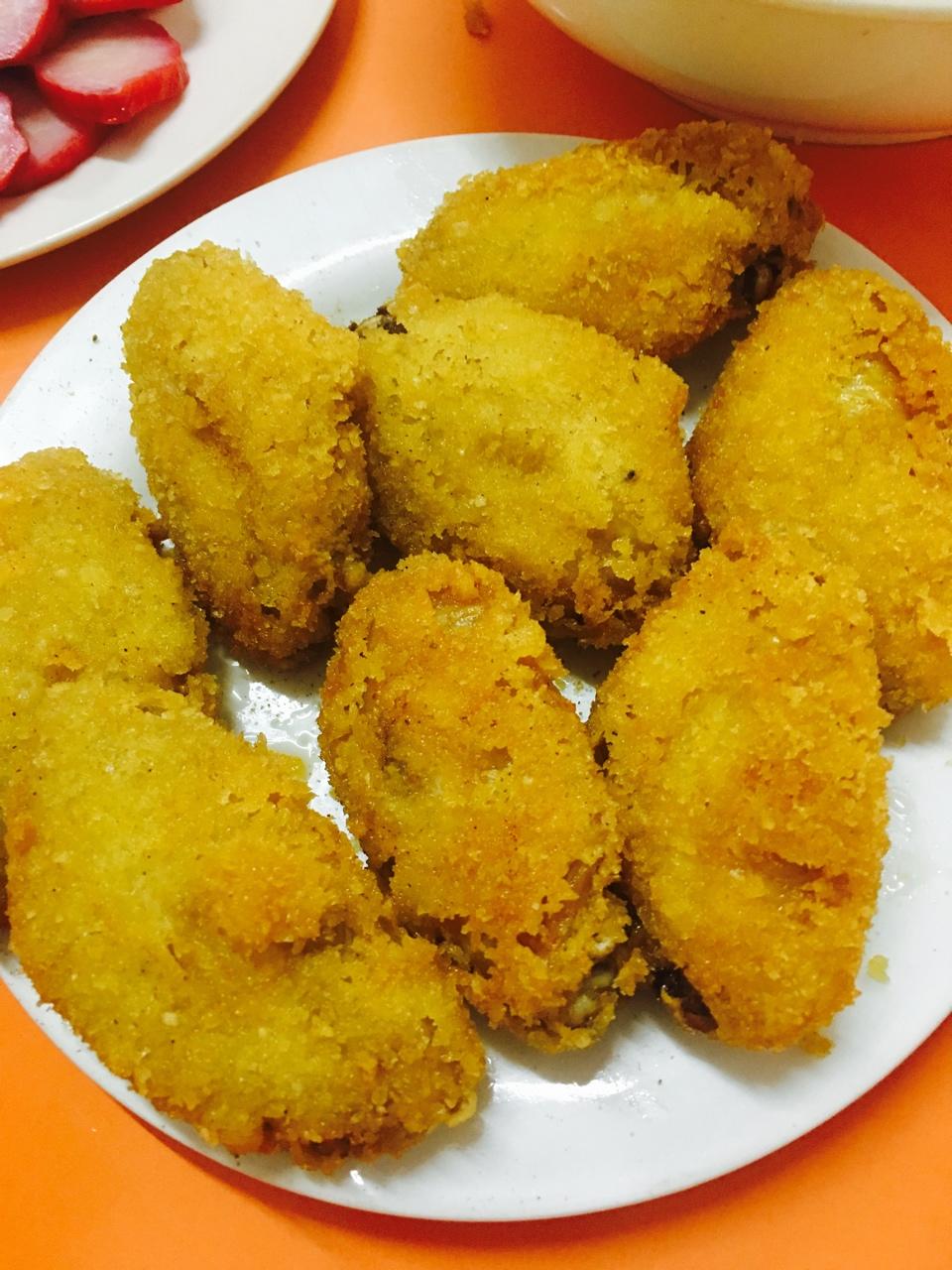 香脆辣味炸鸡翅