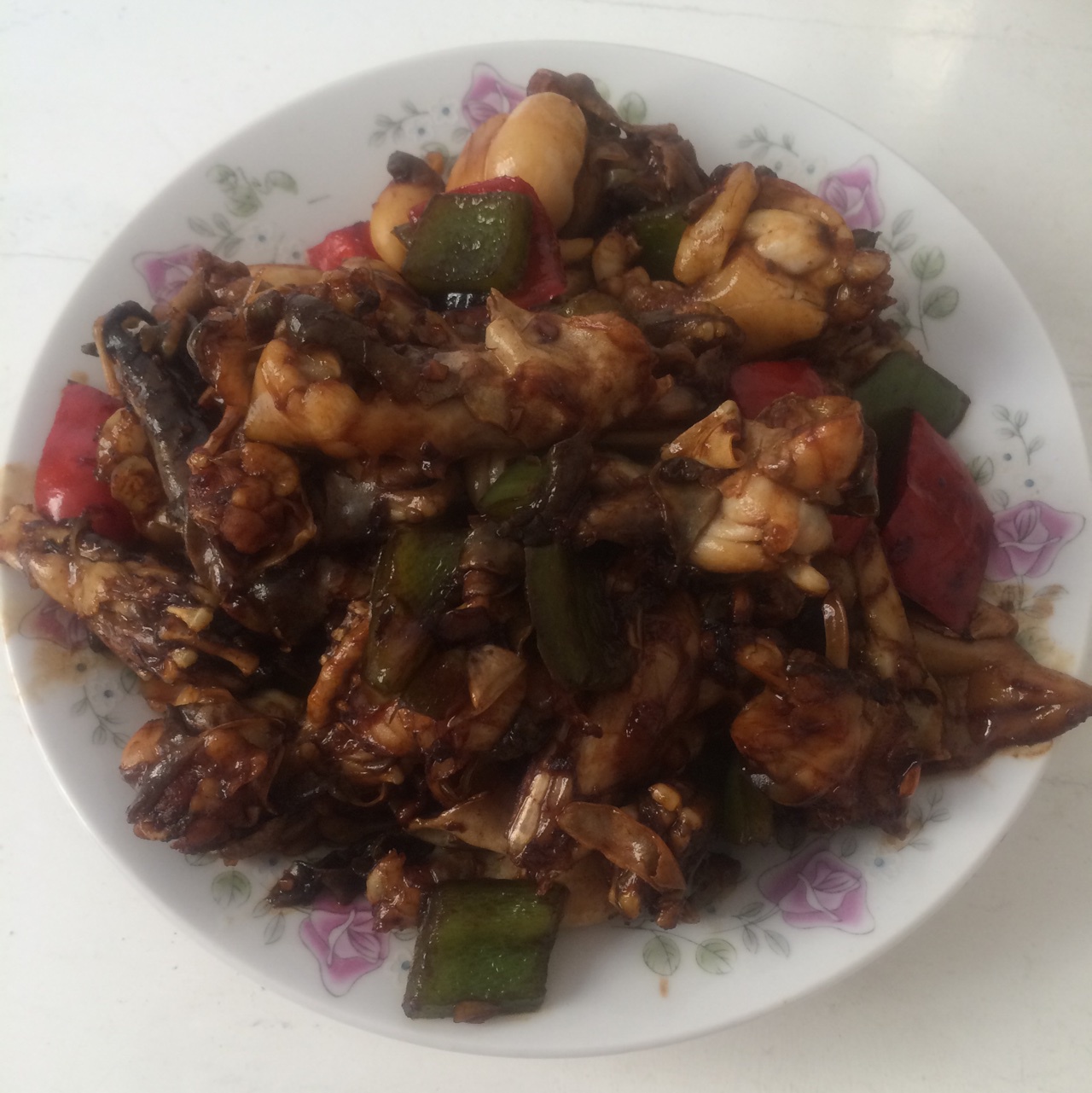 红烧牛蛙