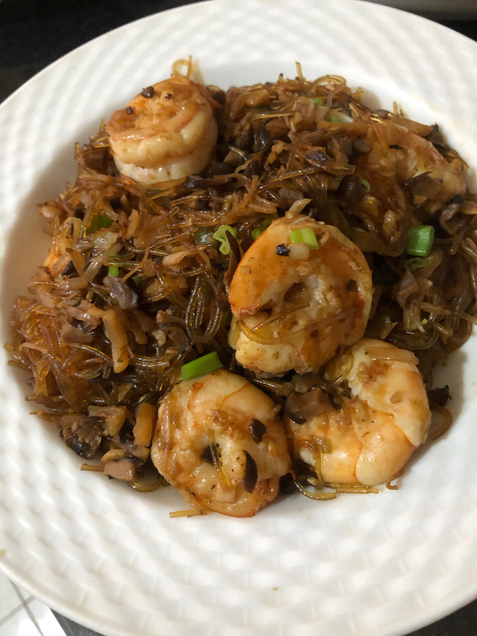 去餐厅必点的粤式虾皇粉丝煲