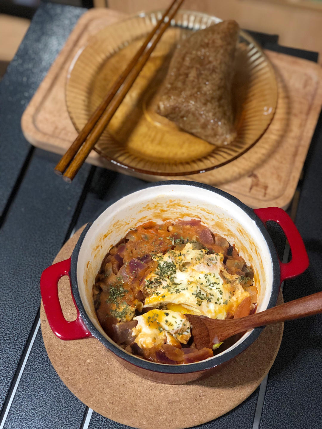 10分钟做一锅北非蛋，有啥放啥都好吃！