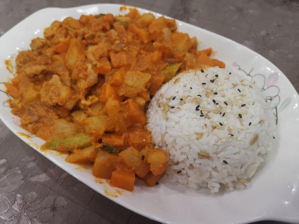 咖喱鸡肉饭🍛