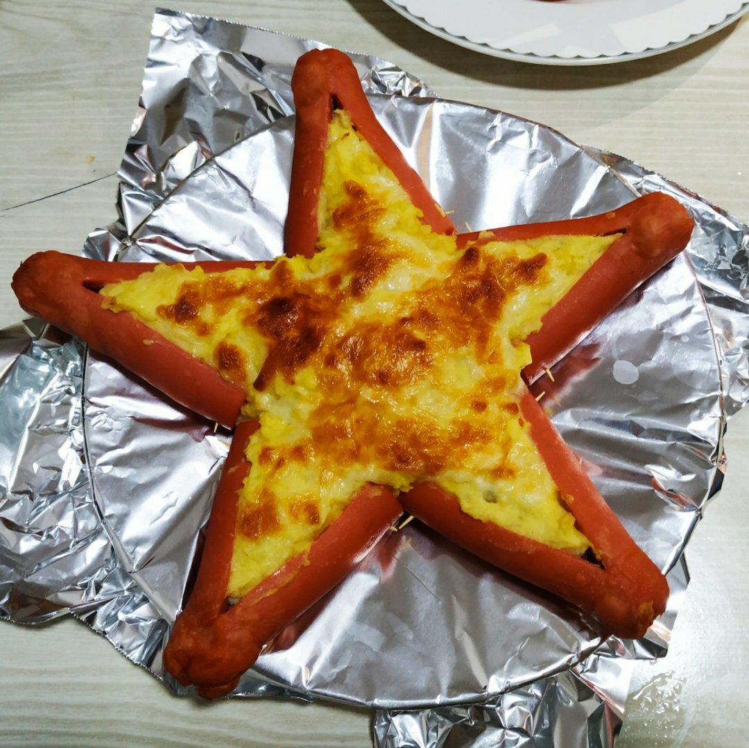 摘颗星星给你过圣诞——星星土豆饼