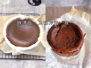 巧克力巴斯克蛋糕的做法 步骤5