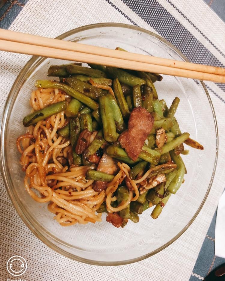豆角焖面