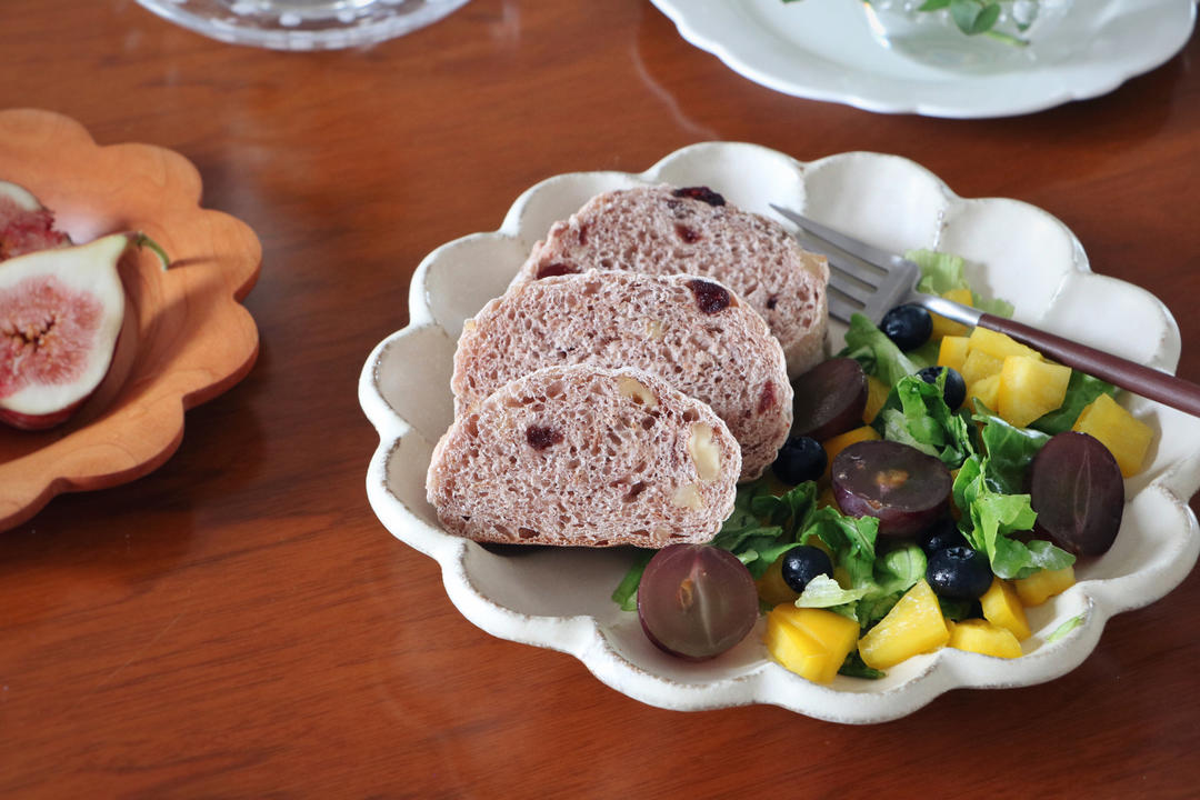 全麦核桃红枣软欧