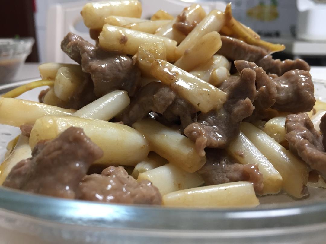 酸辣脆藕牛肉粒