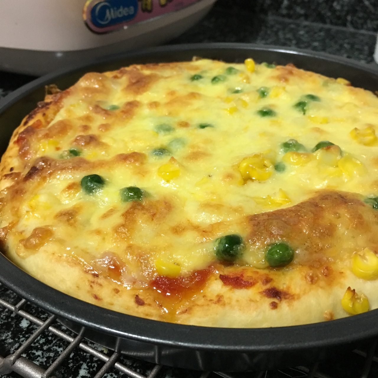 夏威夷pizza（附饼底冷冻法）