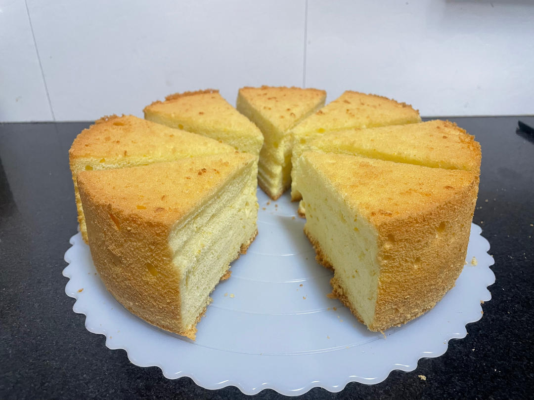 软嫩Q弹，橙香十足——香橙戚风