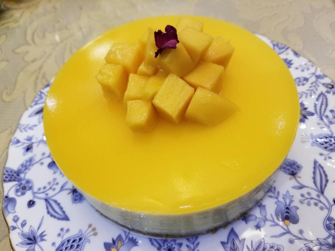 【视频】芒果慕斯（6寸） | 含镜面果胶配方