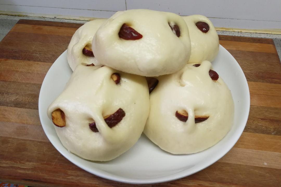 赵子德steve做的大枣牛奶馒头