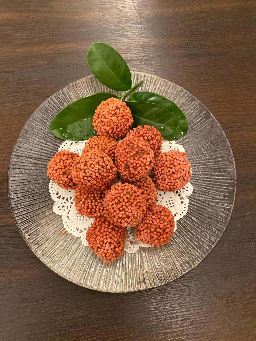 鸿运当头——荔枝虾球