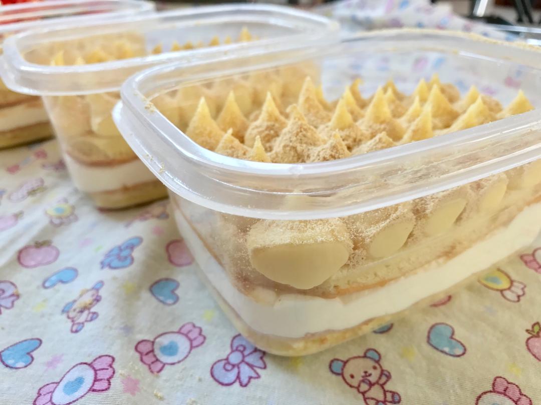 日式豆乳盒子蛋糕