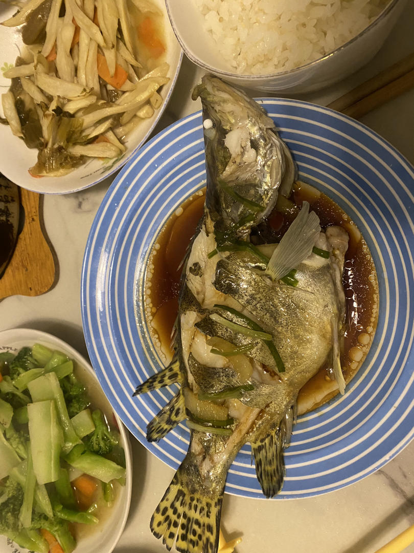 清蒸桂花鱼(鳜鱼)，适合各种清蒸鱼，超级鲜美