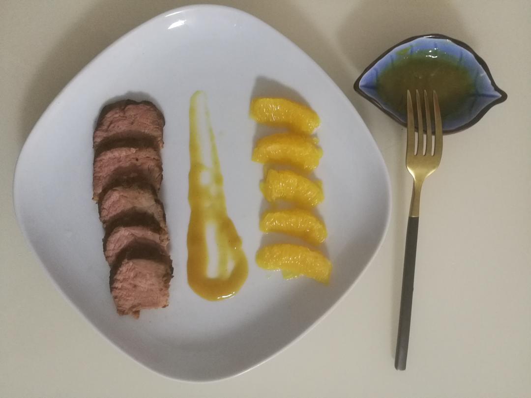柳橙鸭胸
