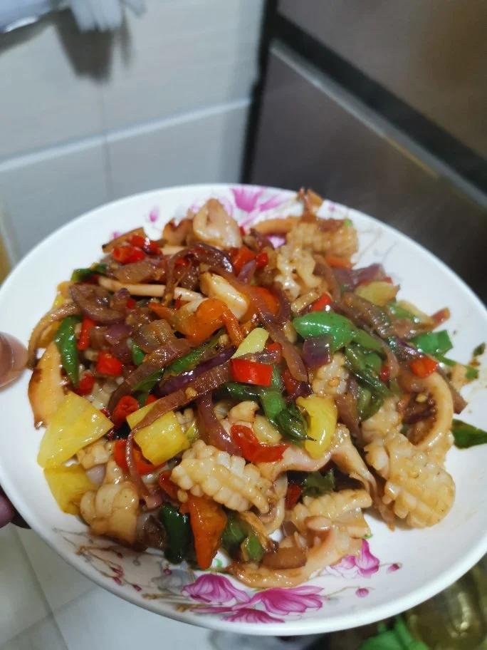 爆炒鱿鱼
