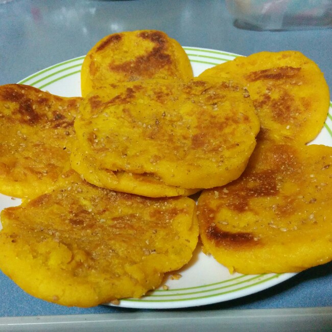 芝麻南瓜饼