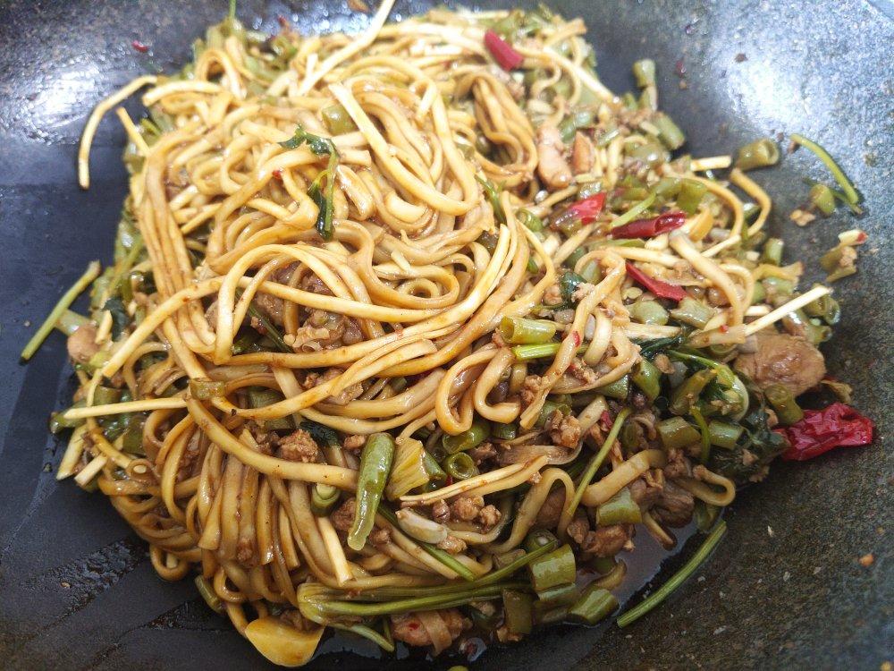 妈妈的味道-河南蒸面条（豆角焖面/卤面）