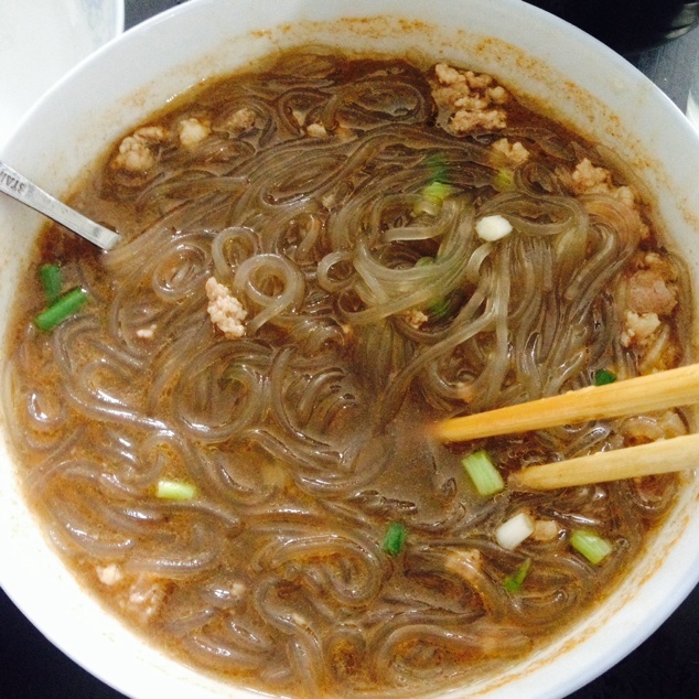 肉末粉丝煲