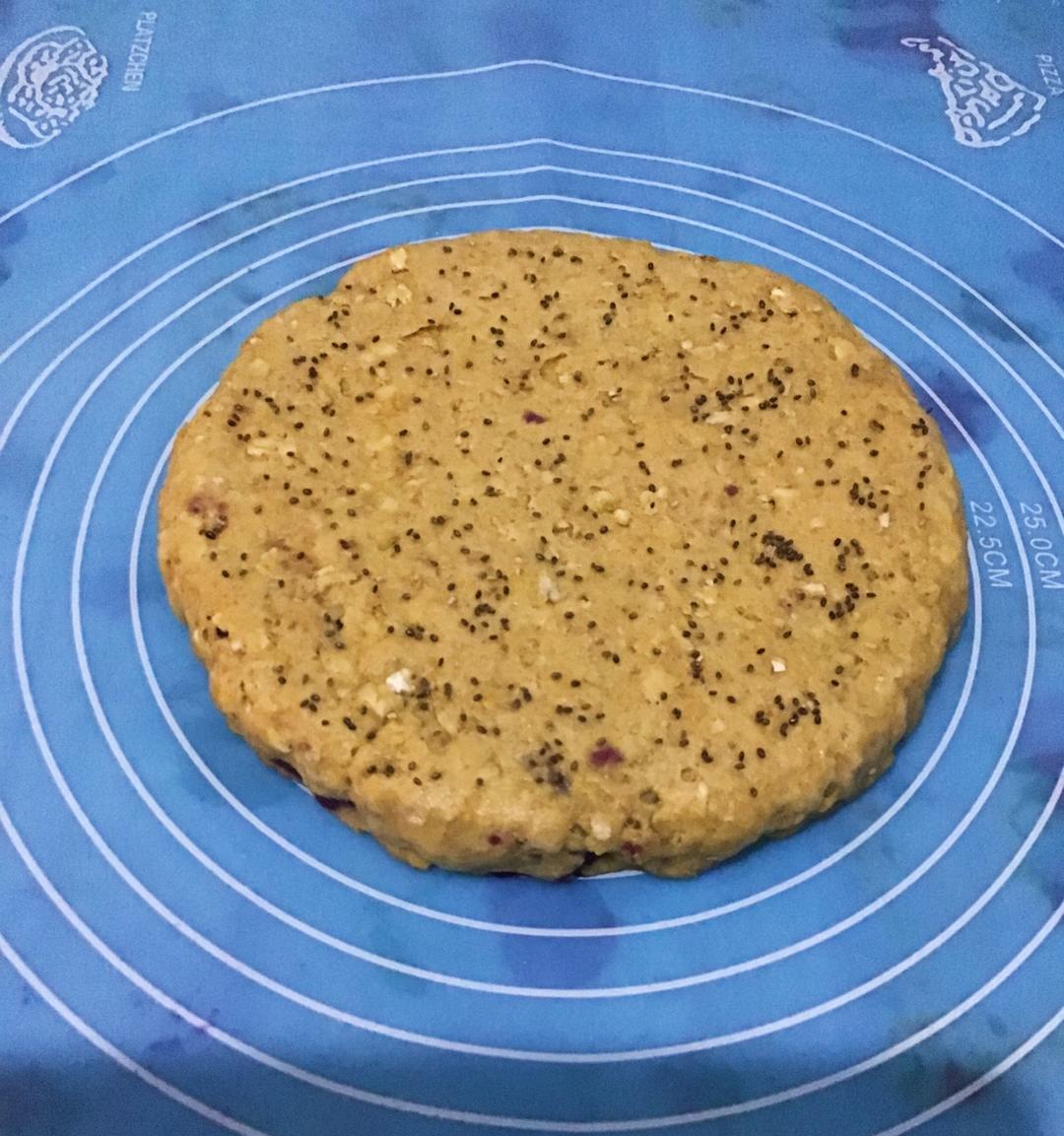 低脂紫薯燕麦司康