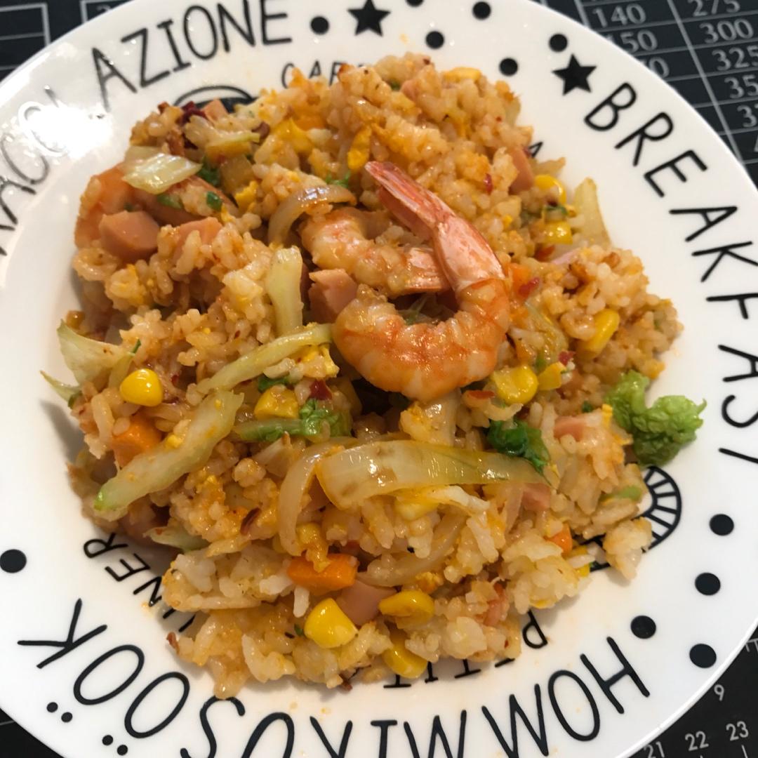 老干妈炒饭壕—炒饭好吃的秘诀
