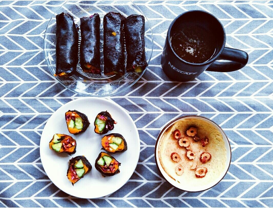 南瓜寿司卷的做法