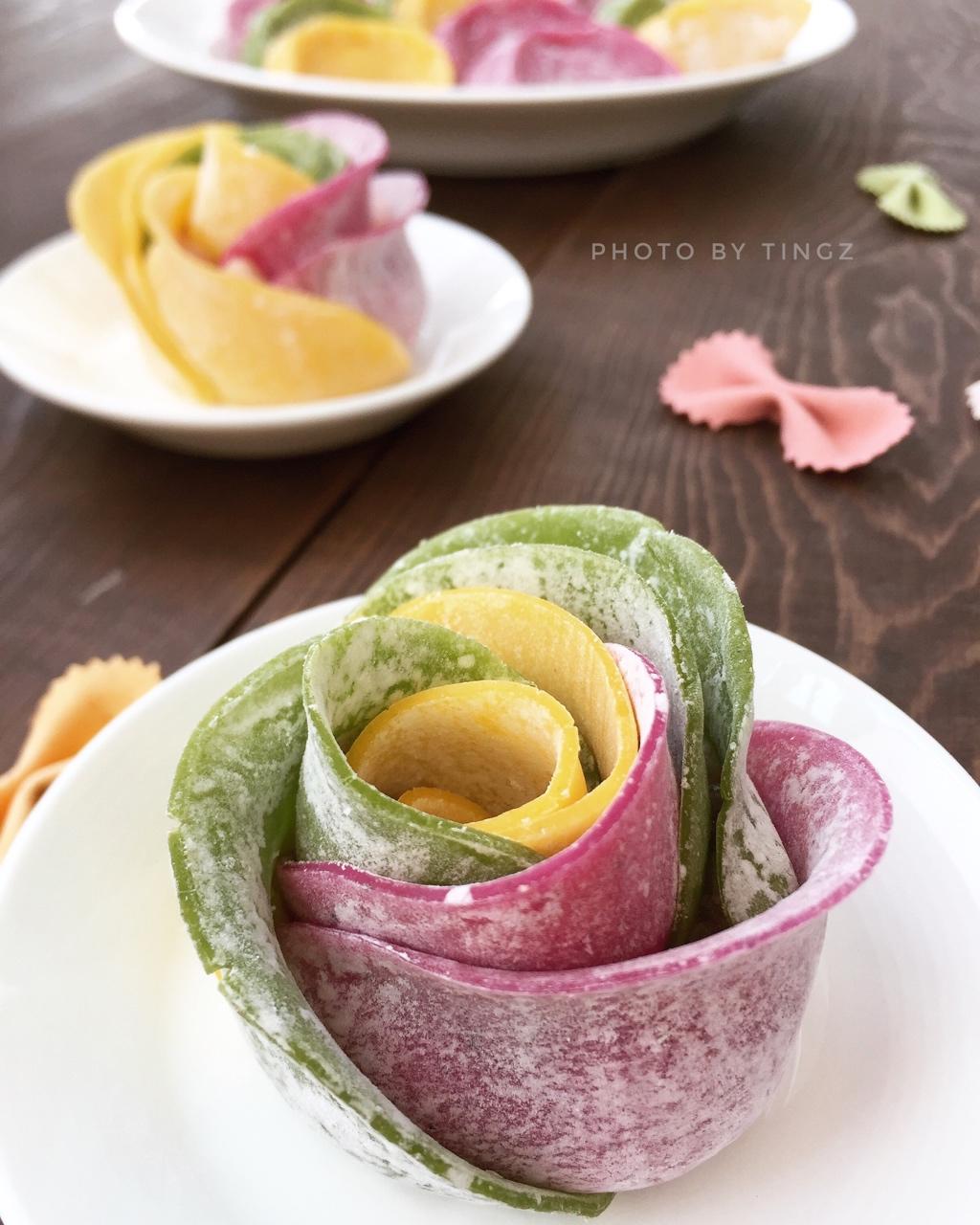 玫瑰花饺子