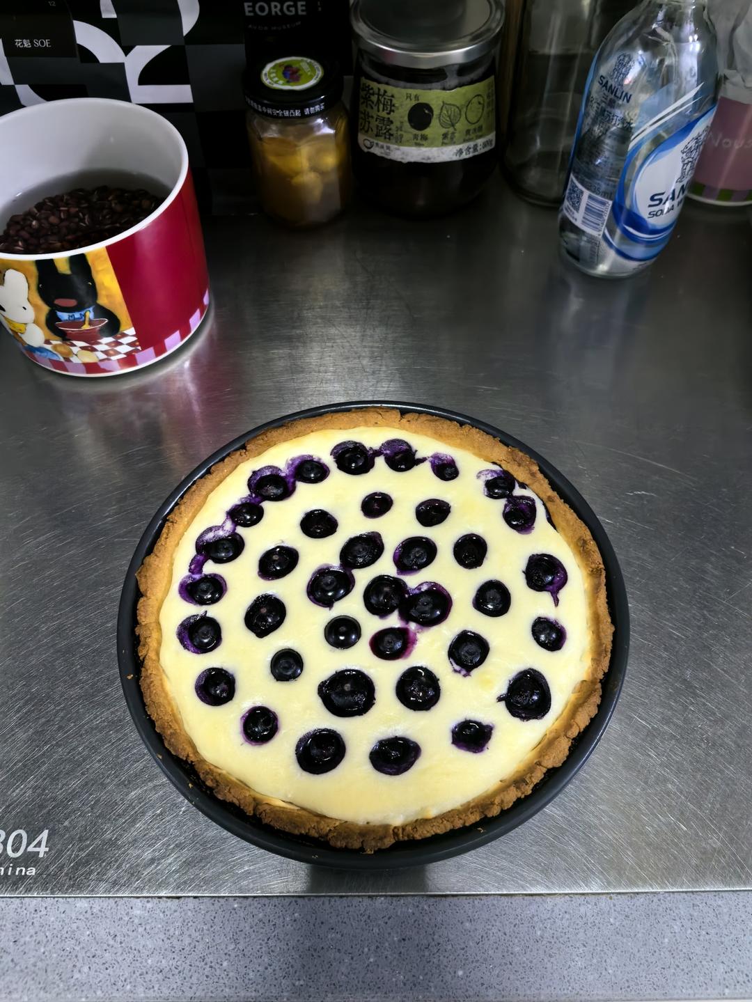 爆浆蓝莓乳酪派-8寸