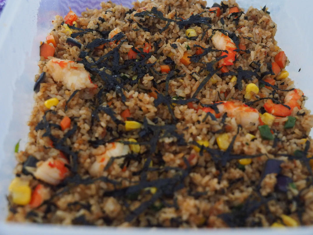 【安佳】黄油肉松海苔炒饭