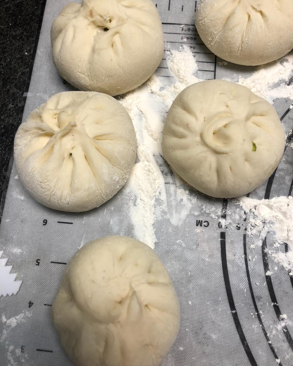 手工包子（肚脐包）