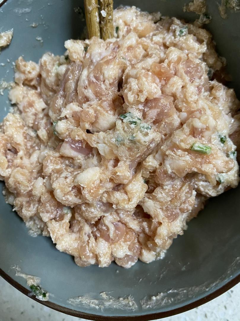 肉不柴的馄饨馅