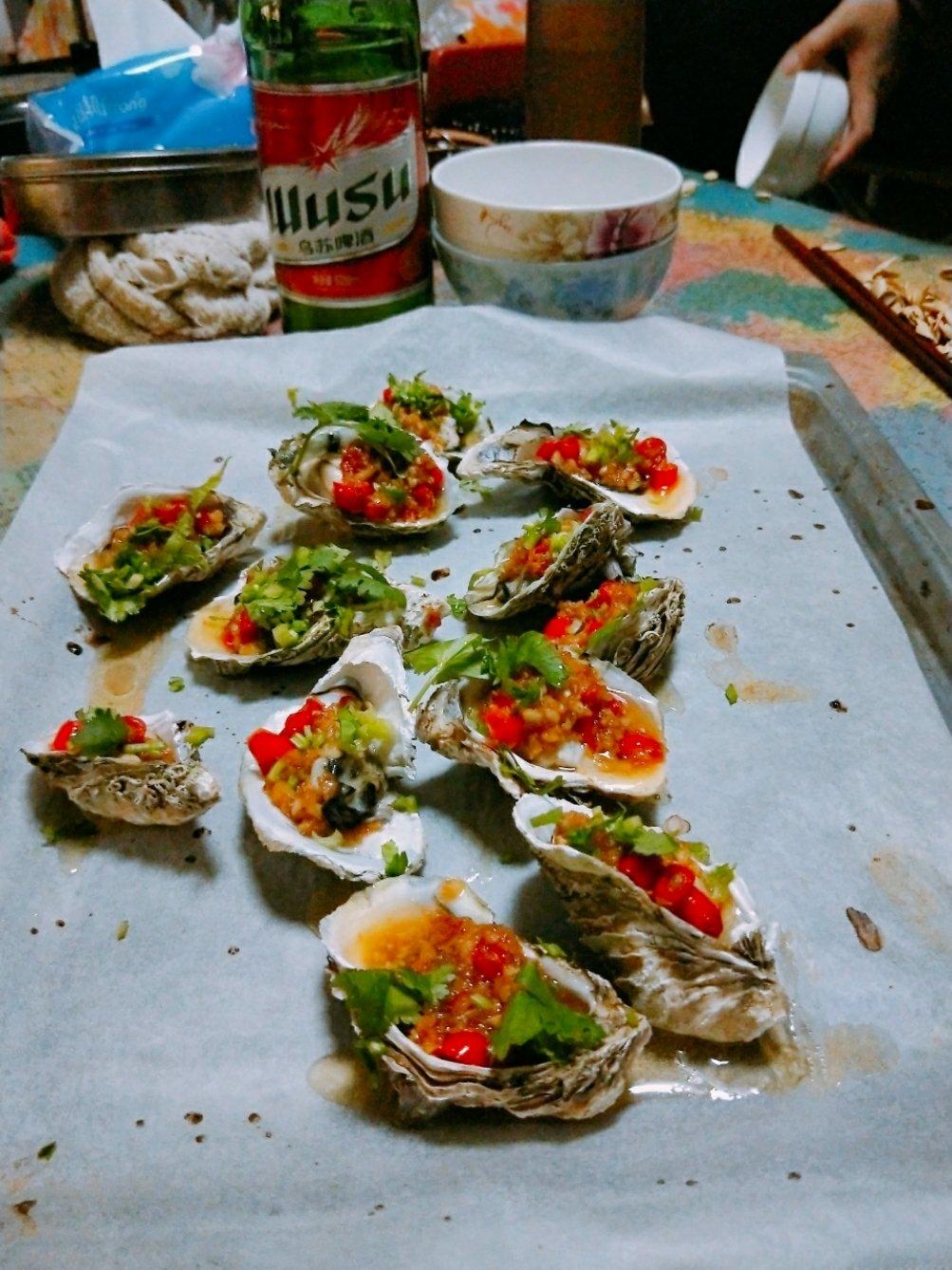 烤生蚝