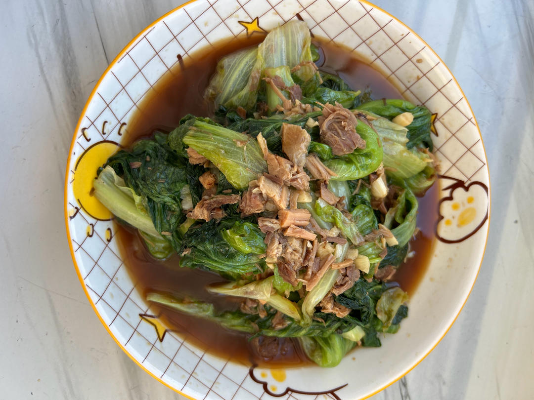 生菜炒肉片