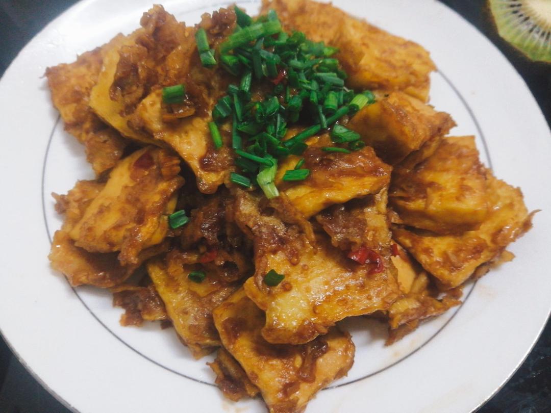 爆汁香煎豆腐