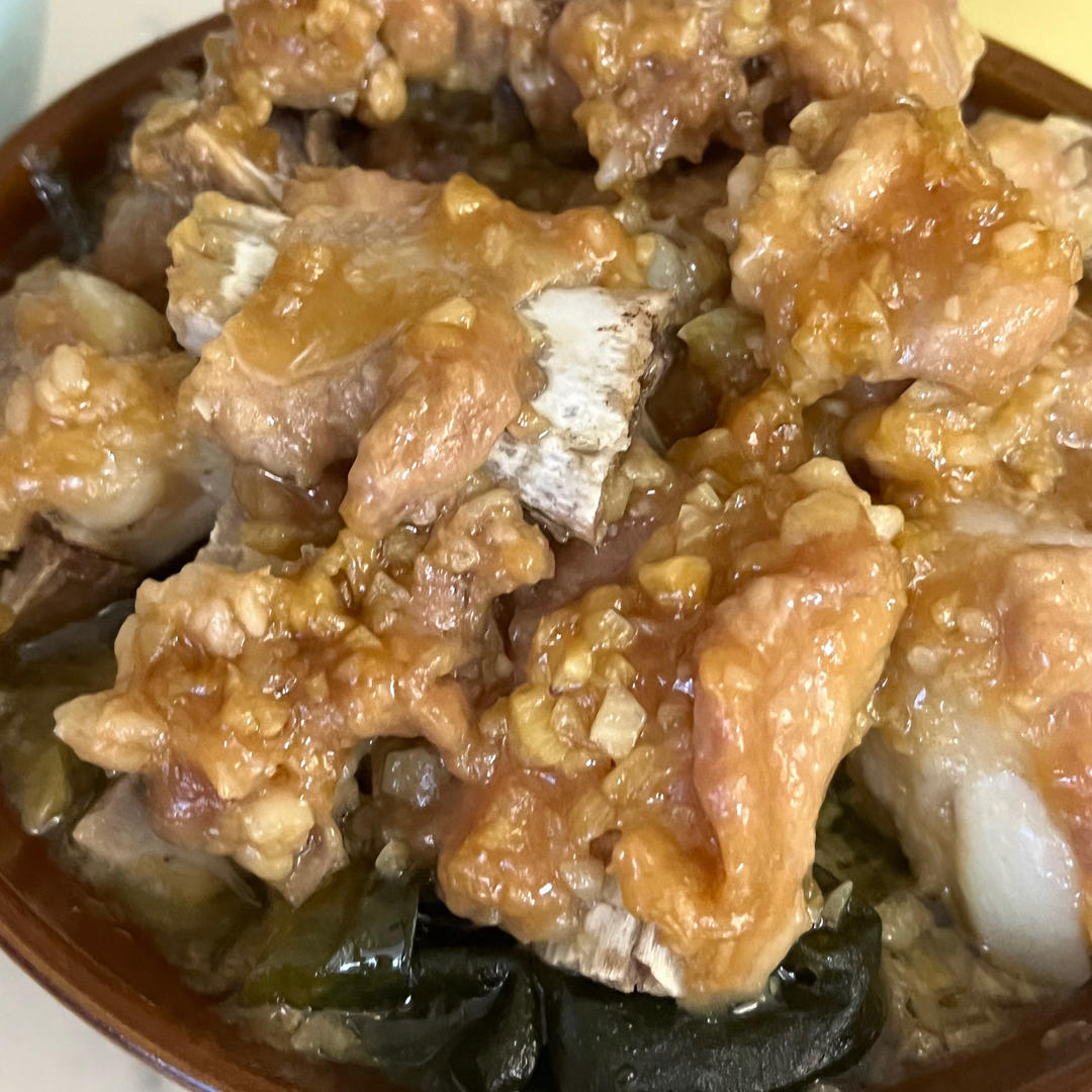 蒜蓉蒸排骨