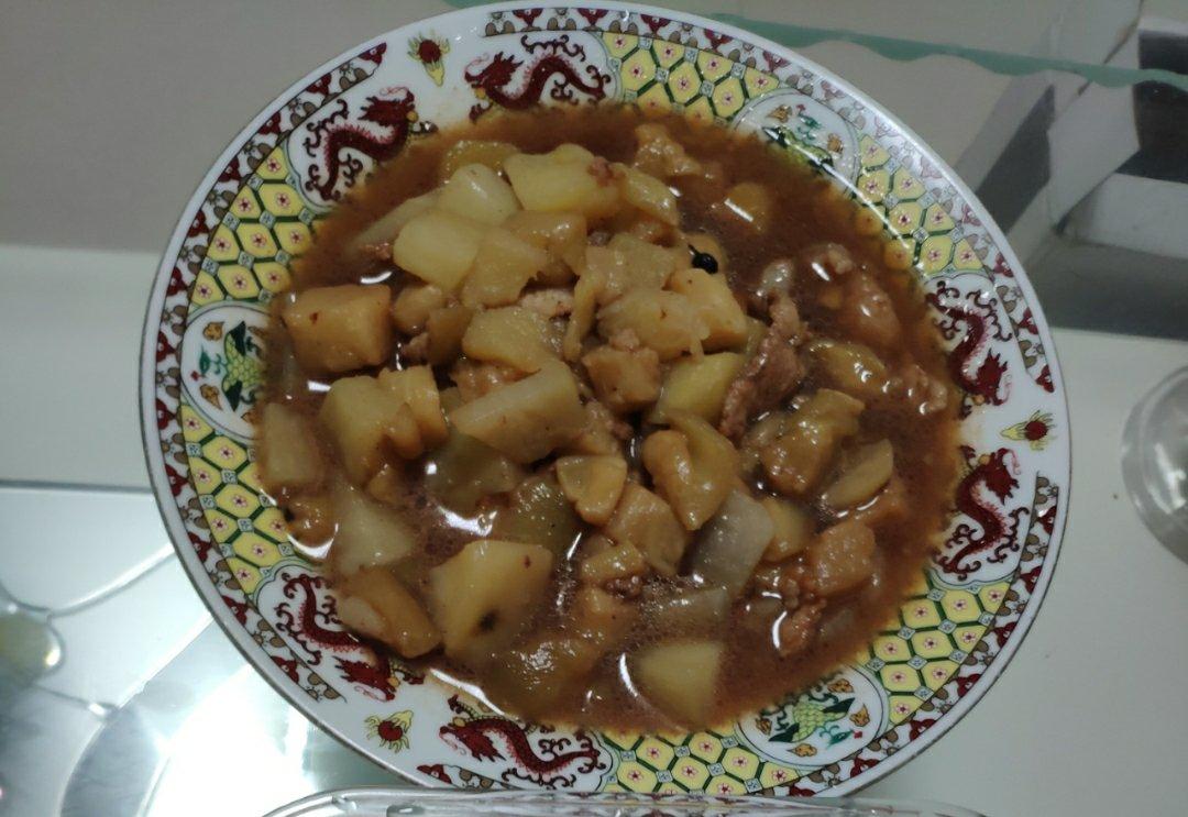 土豆炖茄子(东北菜)