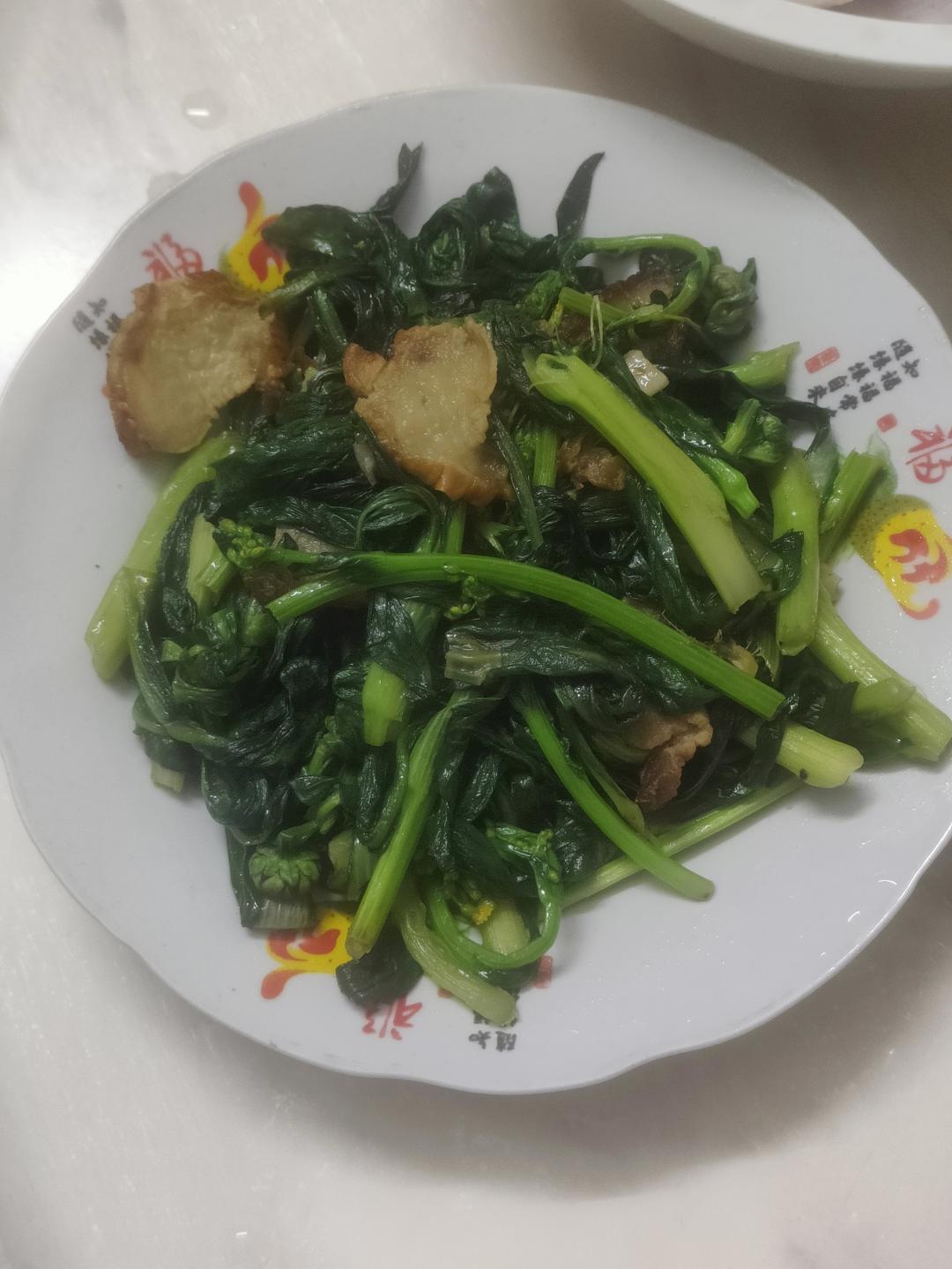 菜心炒肉