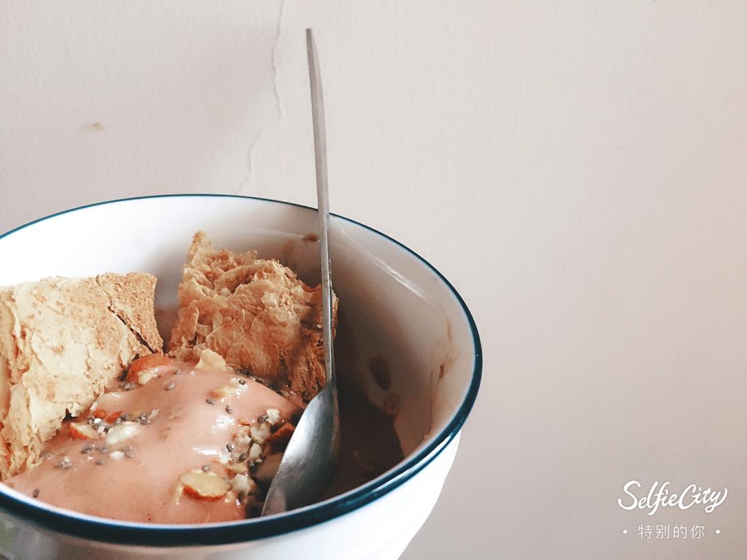 零负担巧克力冰淇淋丨健康·零食