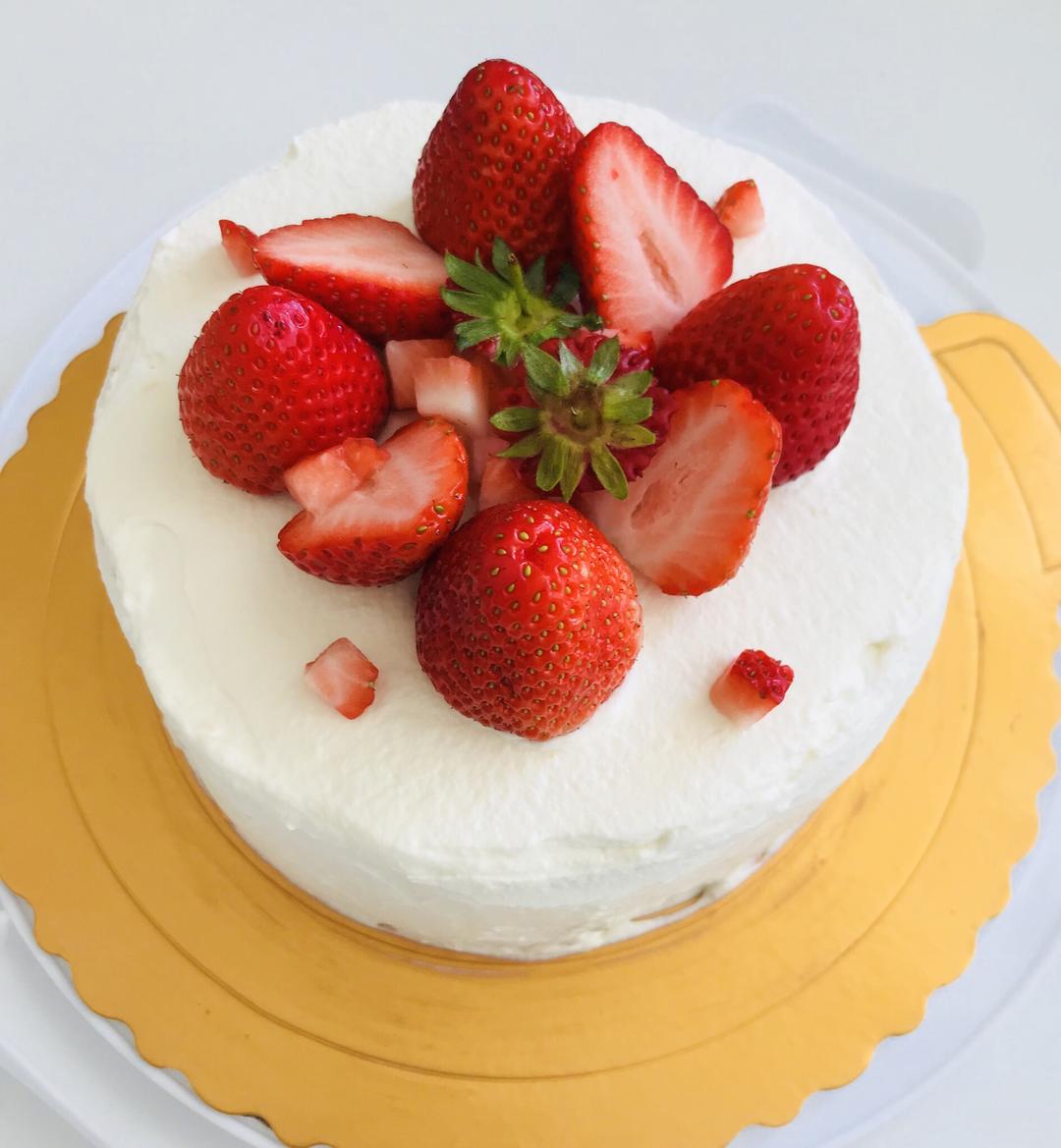 6寸水果奶油蛋糕（奶油用量）