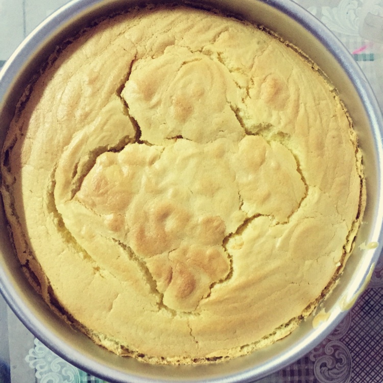 超好记八寸戚风蛋糕（后蛋法）
