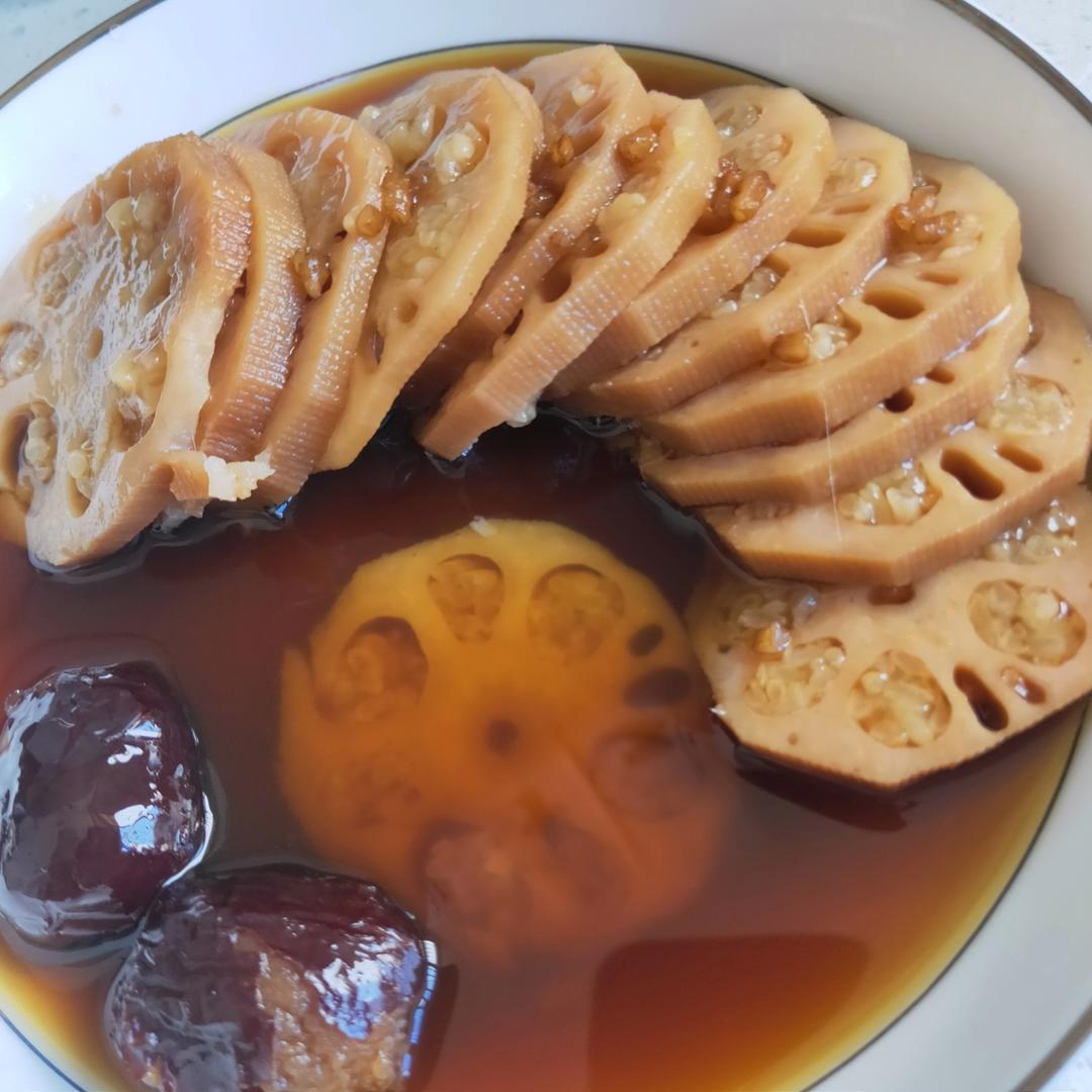 冰糖糯米藕