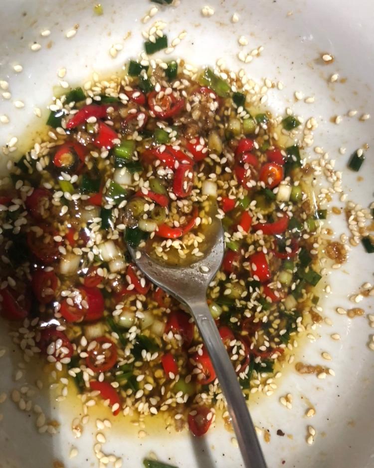 低脂冬季不长肉🔆解馋又开胃的酸辣拌荞麦面