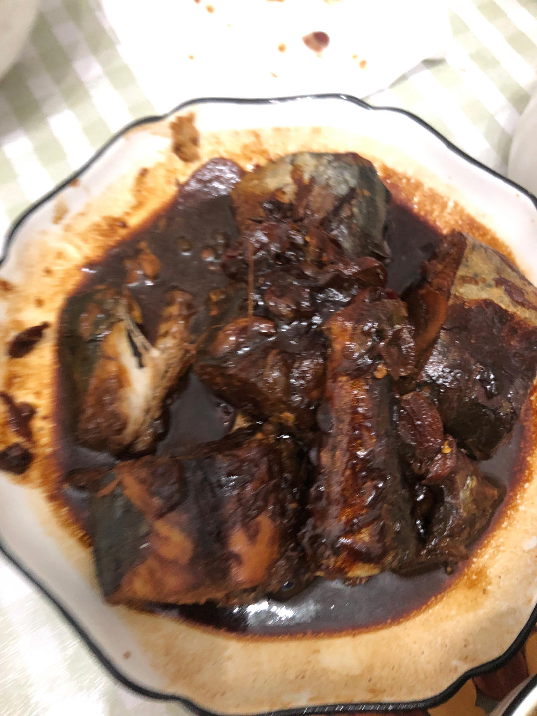 家常酱焖鲅鱼
