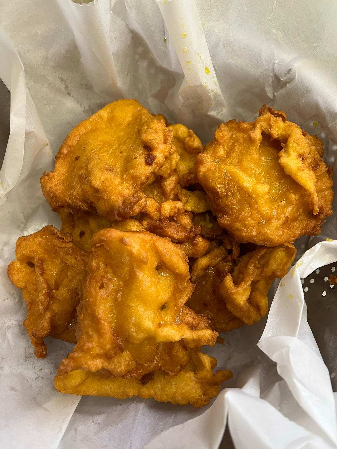 湖南特色小吃黄炸肉