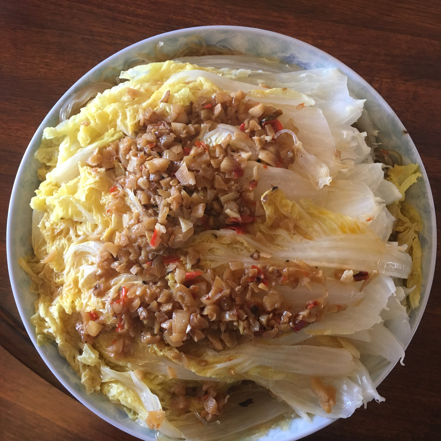蒜蓉粉丝娃娃菜