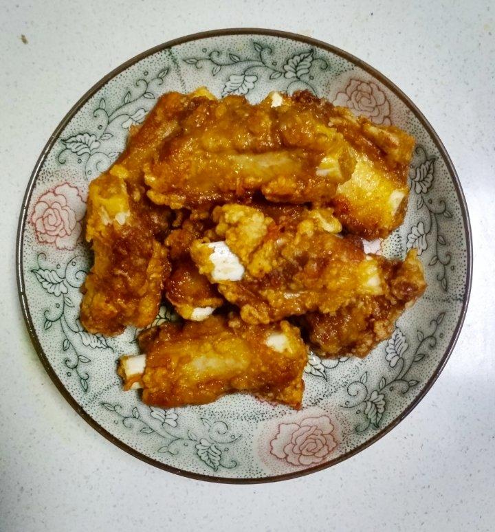 老丁的私房菜-蒜香排骨