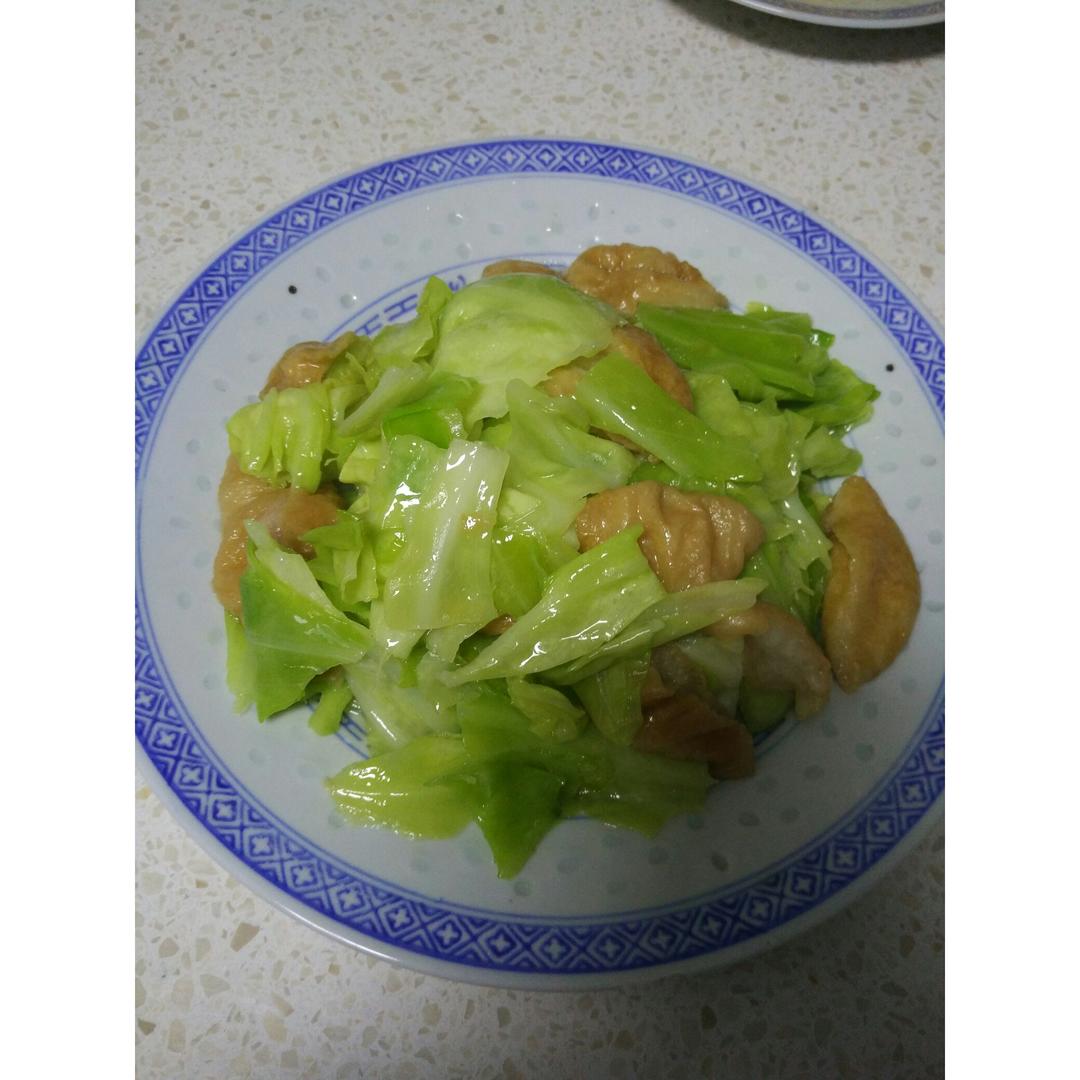 清炒包菜