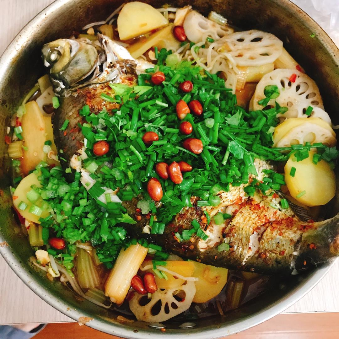 平底锅烤鱼（麻辣）