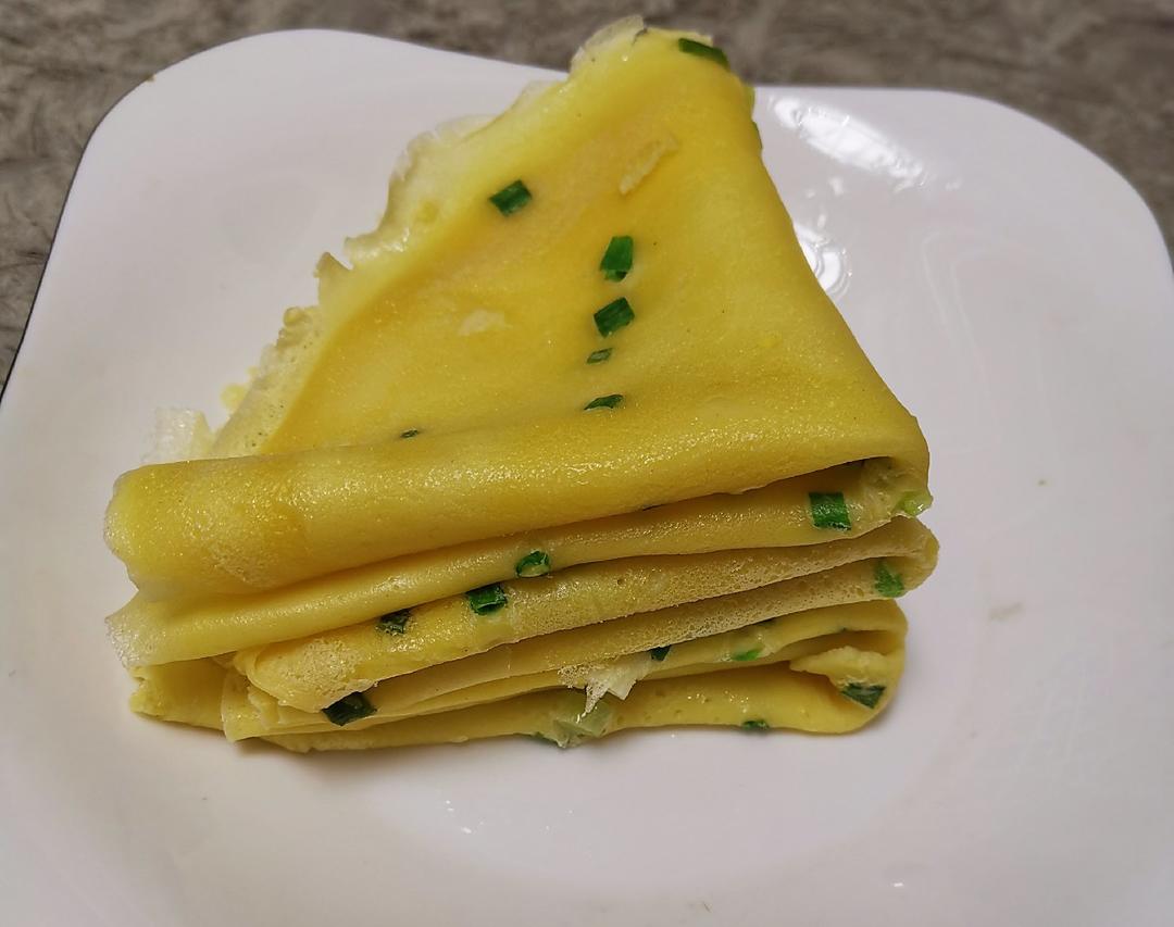 葱花鸡蛋饼