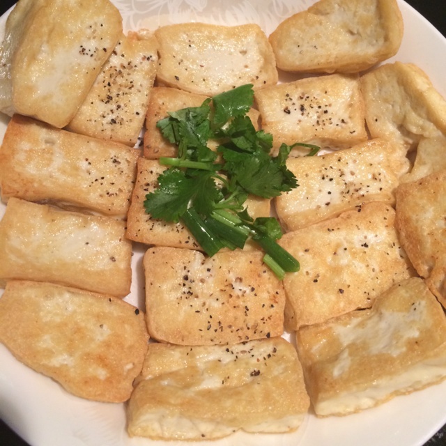 家常煎豆腐